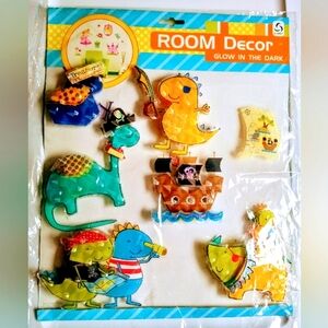 🎄Glow-In-The-Dark - 3D Sticker Decal - Pirate Treasure N…